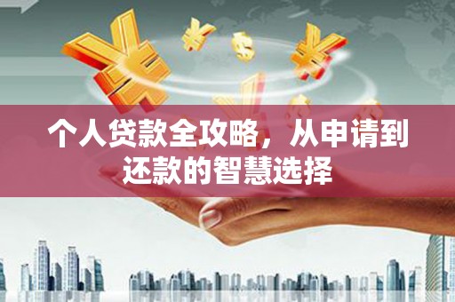 万柏林个人贷款全攻略，从申请到还款的智慧选择