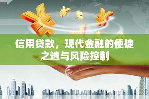 万柏林信用贷款，现代金融的便捷之选与风险控制