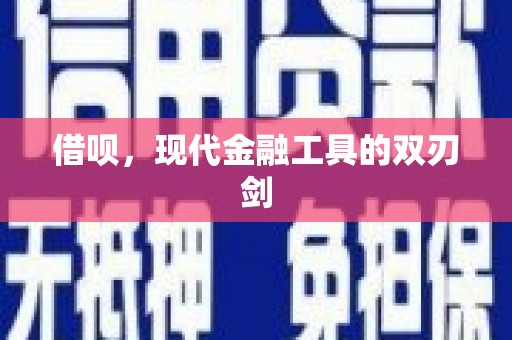 万柏林借呗，现代金融工具的双刃剑