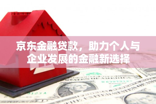 万柏林京东金融贷款，助力个人与企业发展的金融新选择