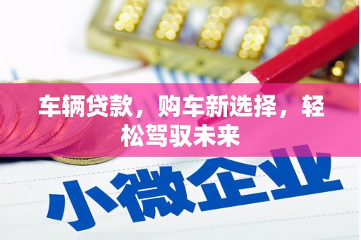 万柏林车辆贷款，购车新选择，轻松驾驭未来