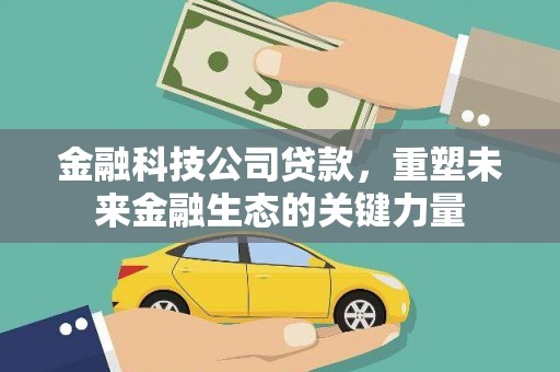 万柏林金融科技公司贷款，重塑未来金融生态的关键力量