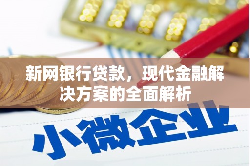 万柏林新网银行贷款，现代金融解决方案的全面解析