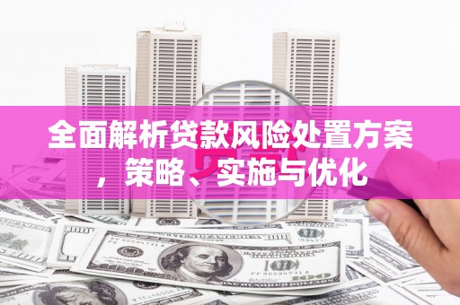 万柏林全面解析贷款风险处置方案，策略、实施与优化