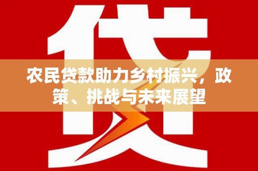 万柏林农民贷款助力乡村振兴，政策、挑战与未来展望