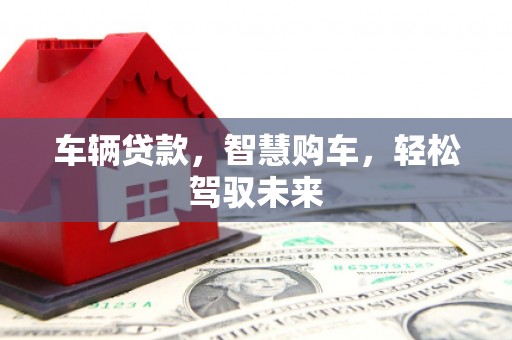 万柏林车辆贷款，智慧购车，轻松驾驭未来