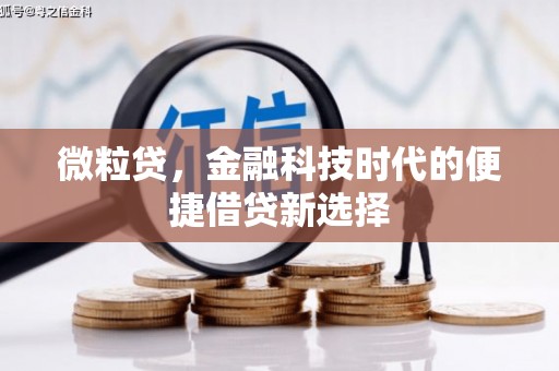 万柏林微粒贷，金融科技时代的便捷借贷新选择