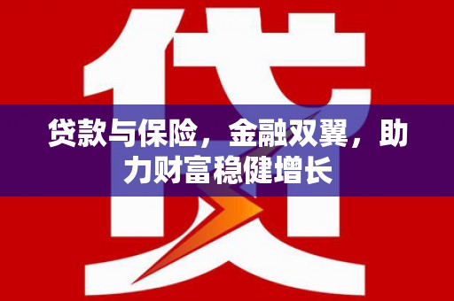 万柏林贷款与保险，金融双翼，助力财富稳健增长